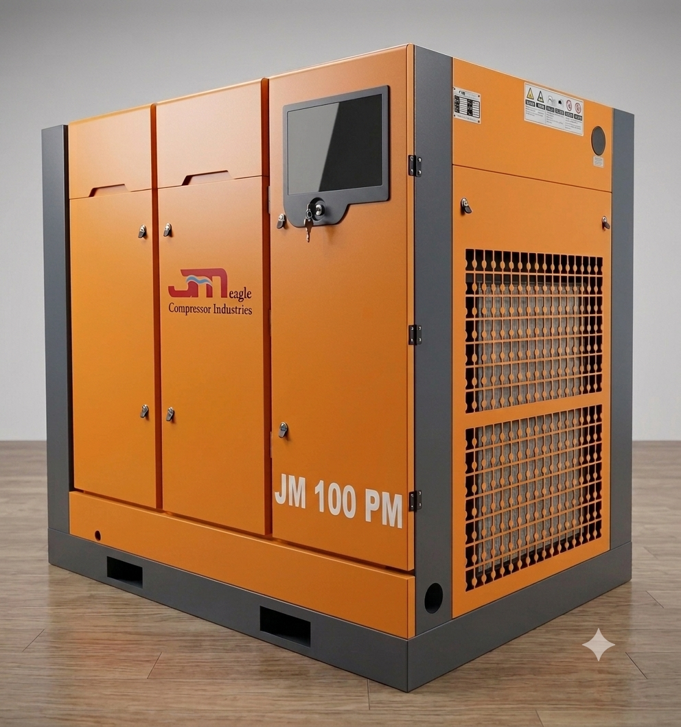 Kompresor Screw 100 HP ( JM 100 PM ) Inverter